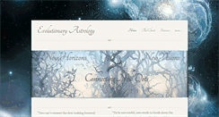Desktop Screenshot of evolutionaryastrology.org